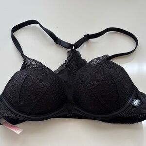 PINK Victoria's Secret Black Lace Bra